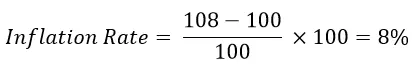 Calculation for 2014 Inflation Rate