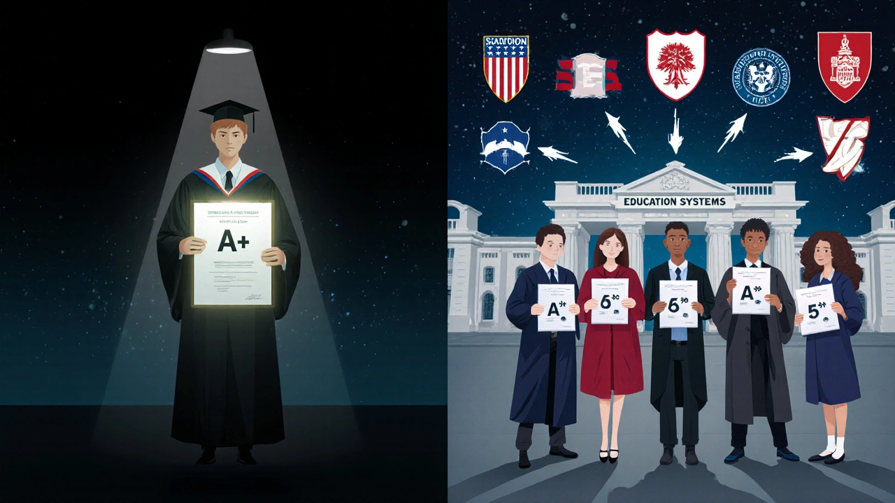 Contrasting A-Level single focus and AP multiple scores under different university paths